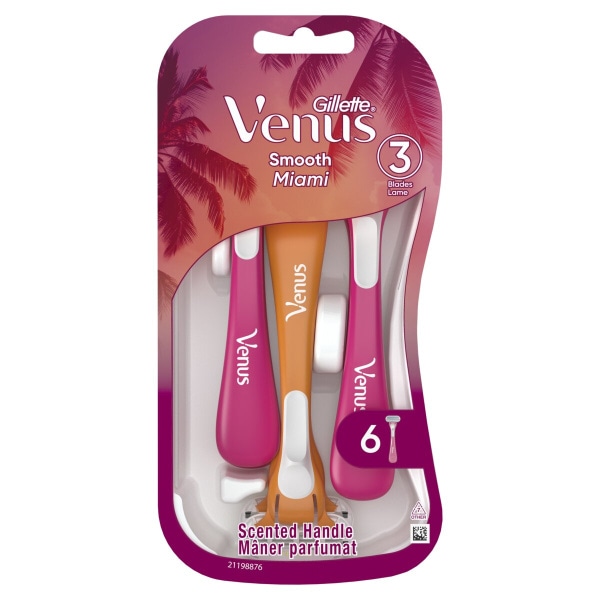 Ženski brivnik Venus 3 6/1 - Akcija v trgovini Mercator