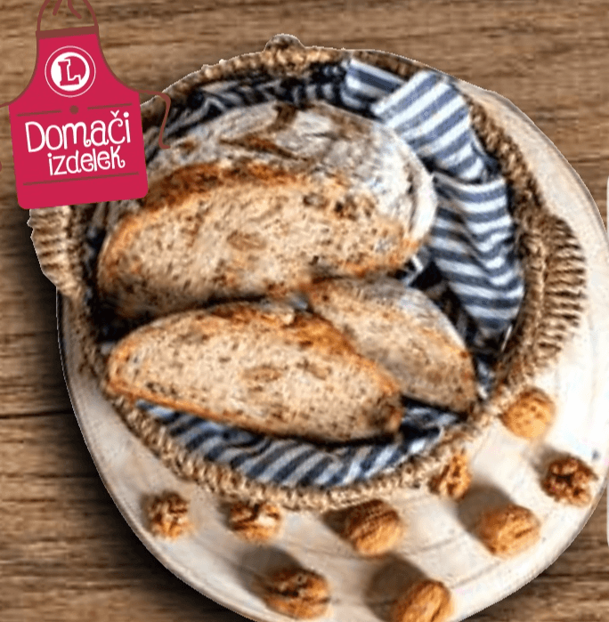 Domači ajdov kruh z orehi - Akcija v trgovini E.Leclerc