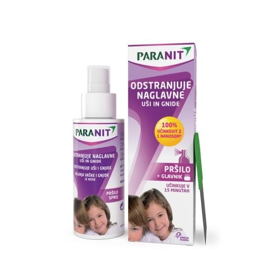 Paranit prišlo za odstranjevanje uši in gnid 100 ml Akcija v trgovini Tuš