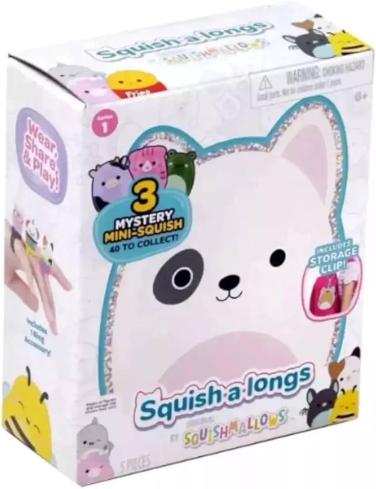 Squish-A-Longs Clip-A-Longs Blinds Squishmallows - Akcija v trgovini Mueller