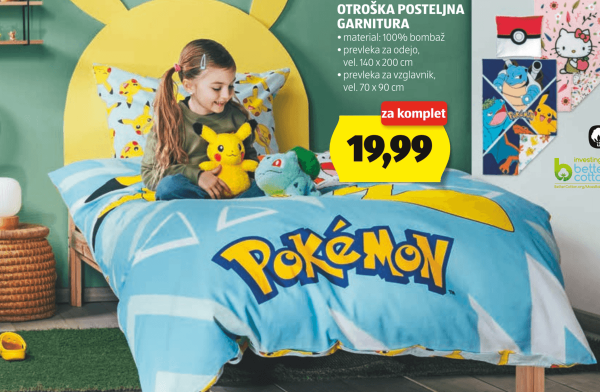 Otroška posteljna garnitura - Akcija v trgovini Hofer