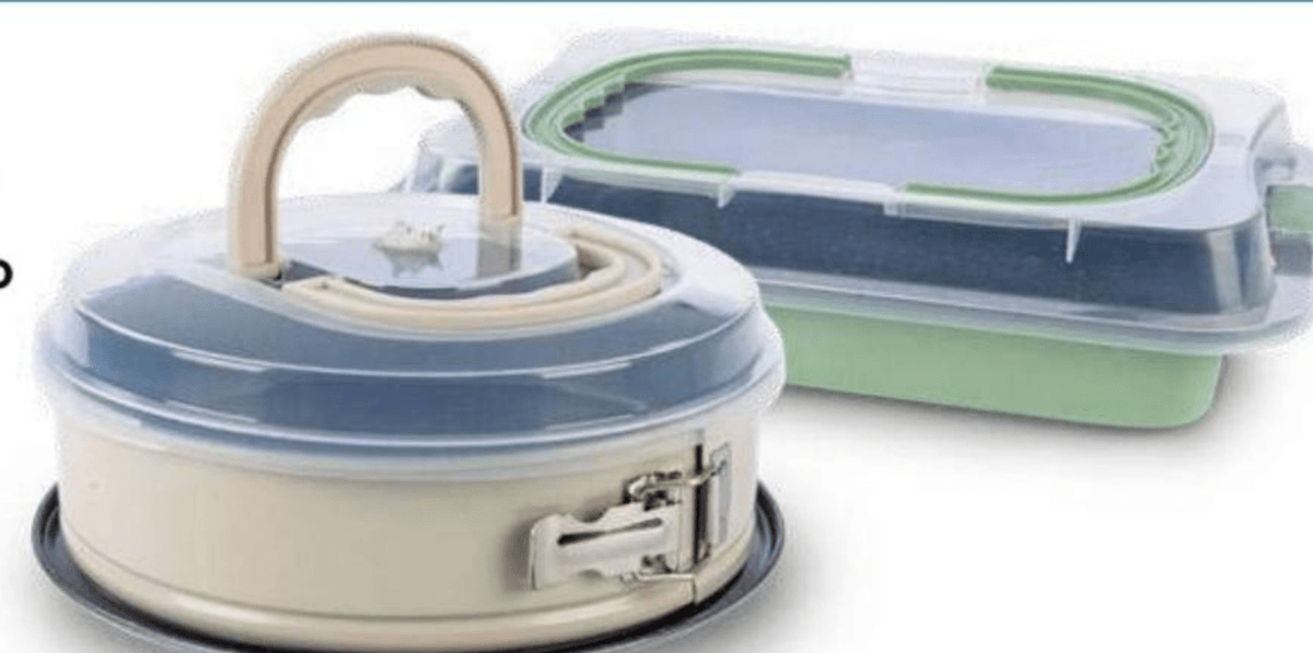 Model za torto z zapiralom in pokrovom Sistema Casa - Akcija v trgovini Eurospin