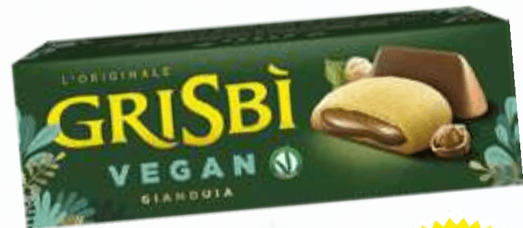 Piškoti z lešnikovo kremo GRISBI 135 g - Akcija v trgovini E.Leclerc
