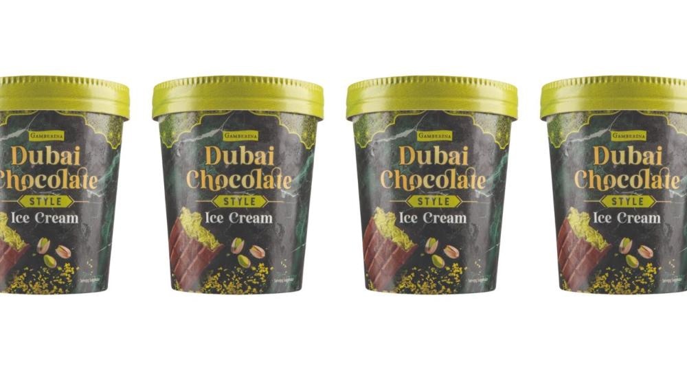 Sladoled Dubai Chocolate Style Ice Cream 500 ml - Akcija v trgovini Spar