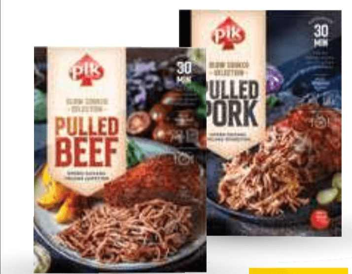 Trgana govedina ali svinjina Slow cooked Selection Pik 500 g - Akcija v trgovini Mercator