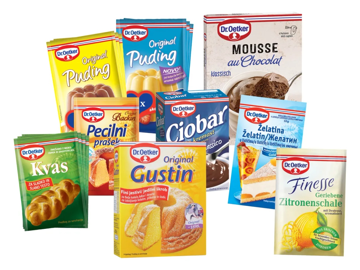 Dr. Oetker Izbor izdelkov za peko - Akcija v trgovini Lidl
