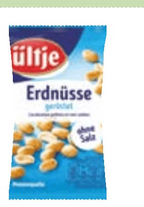 Nesoljeni arašidi 200 g Ültje - Akcija v trgovini Tuš