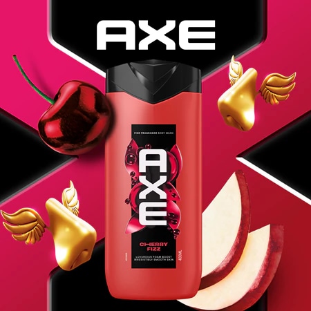 AXE Cherry Fizz gel za prhanje 400 ml - Akcija v trgovini Dm