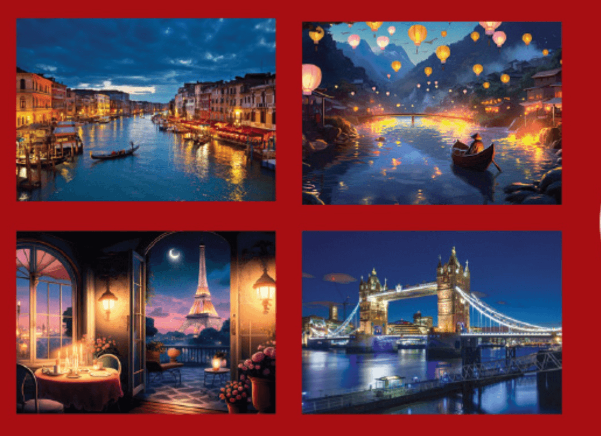 lupilu Svetleča sestavljanka 1000 delov - Akcija v trgovini Lidl