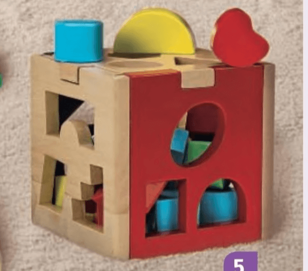 Kocka za sortiranje - Akcija v trgovini Mueller