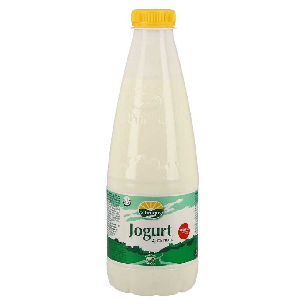 Navadni jogurt Z'bregov 1 kg Vindija - Akcija v trgovini Spar