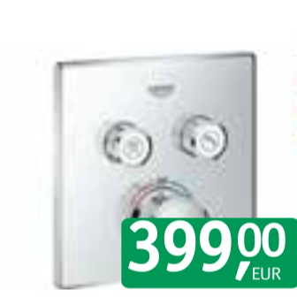 Kopalniška termostatska podometna armatura SmartControl Grohe - Akcija v trgovini Jager