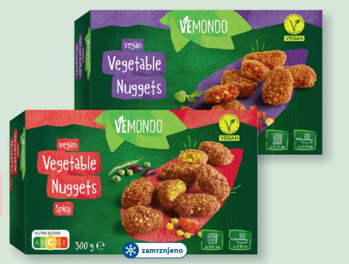 Vemondo Zelenjavni medaljoni 300 g - Akcija v trgovini Lidl