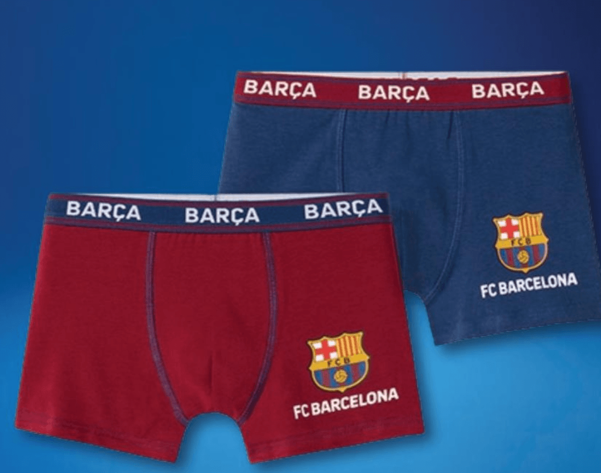 Komplet 2 spodnjic za dečke FC Barcelona 2 kom - Akcija v trgovini Pepco