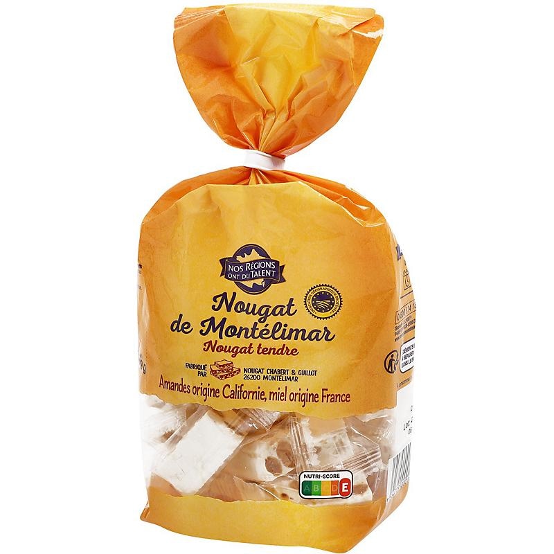 Mehki nougat Montelimar 200 g L'origine du goût - Akcija v trgovini E.Leclerc