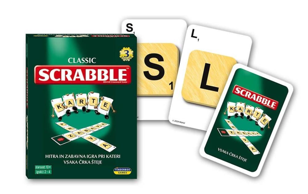 Družabna igra Scrabble Pocket - Akcija v trgovini Mueller