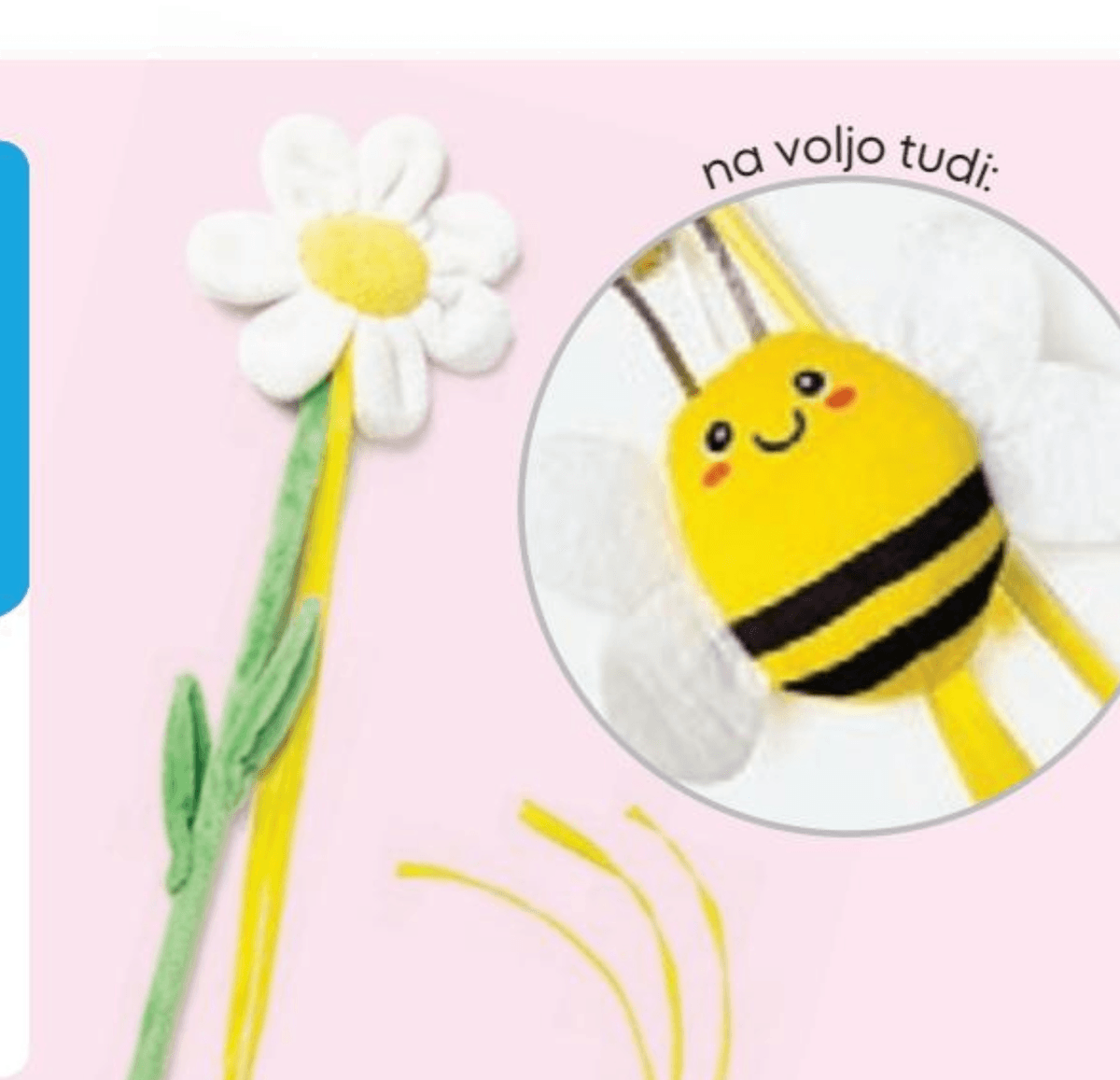 Igrača za mačke v obliki rože ali čebele - Akcija v trgovini Pepco