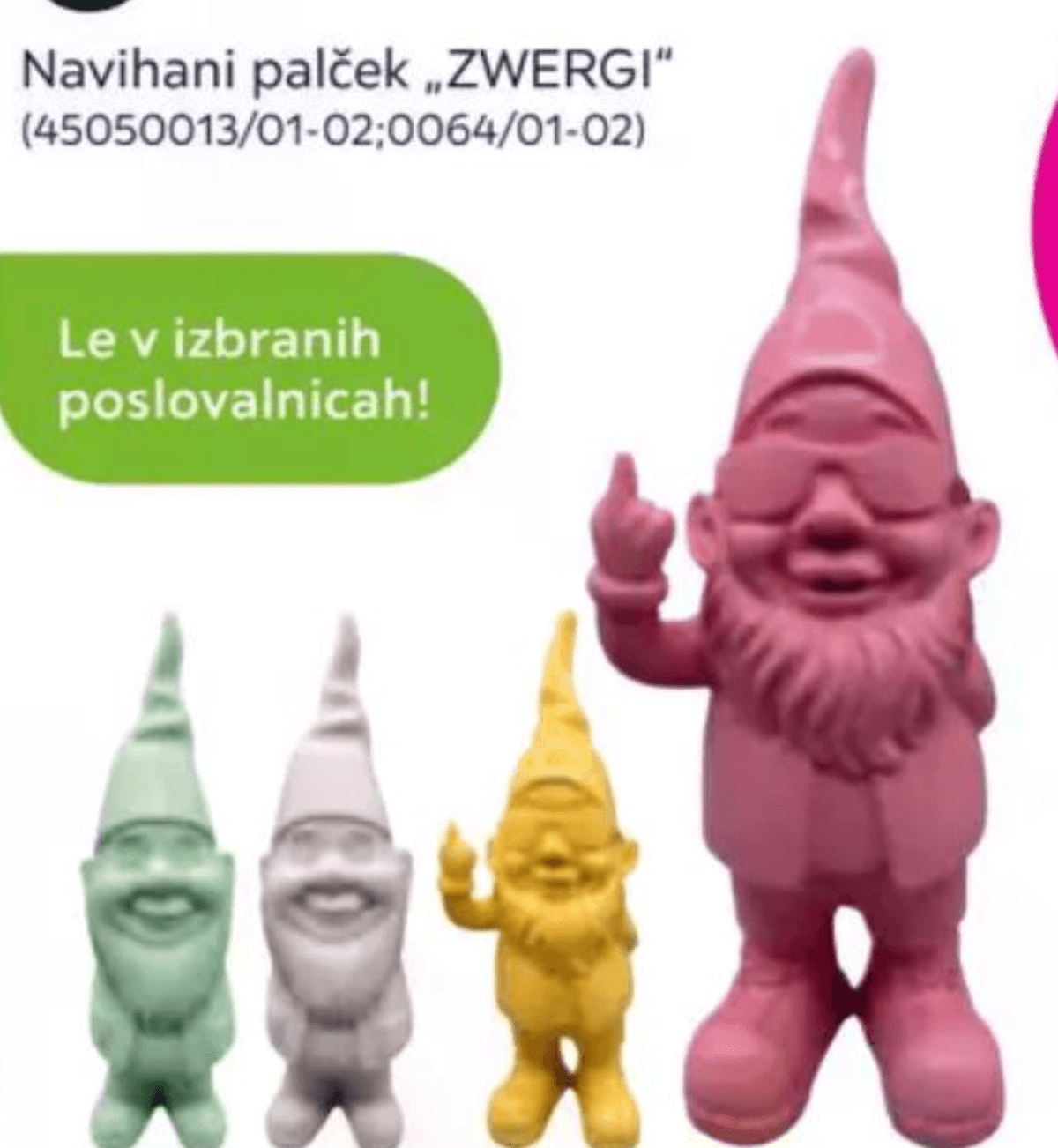 Navihani palček „ZWERGI" - Akcija v trgovini Mömax