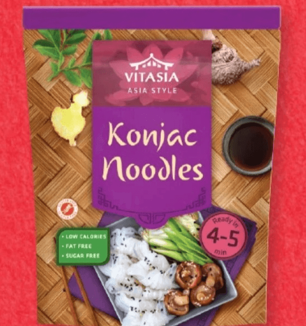 VITASIA Konjac Noodles 270 g - Akcija v trgovini Lidl