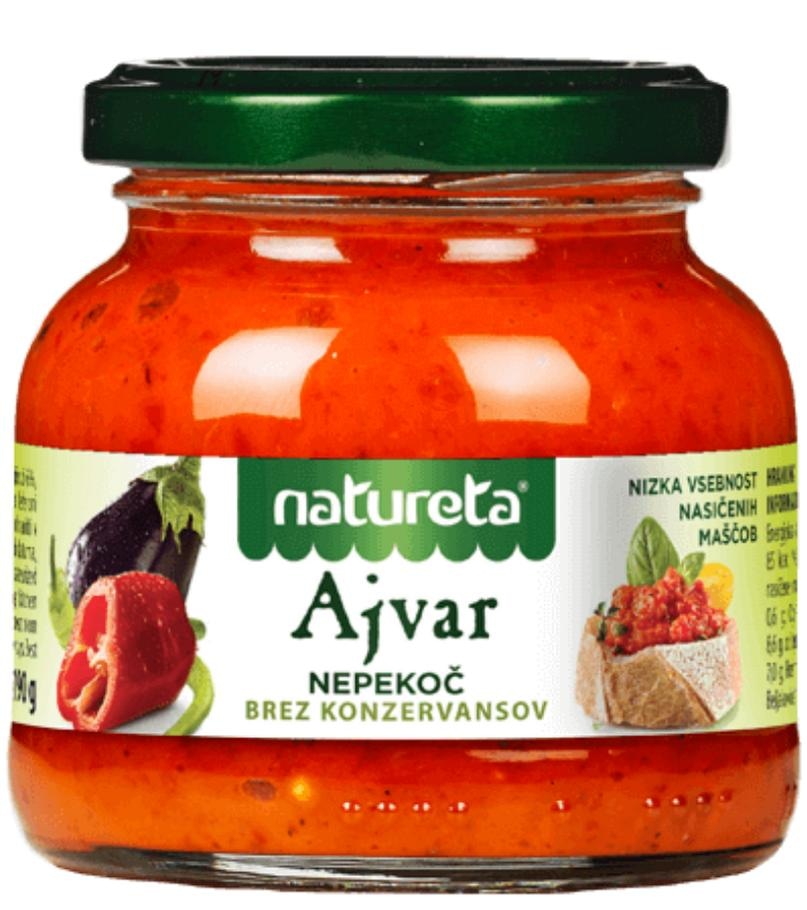 Ajvar Natureta 290 g - Akcija v trgovini Tuš