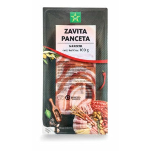 Narezek Zavita Panceta 100 g Tuš - Akcija u trgovini Tuš