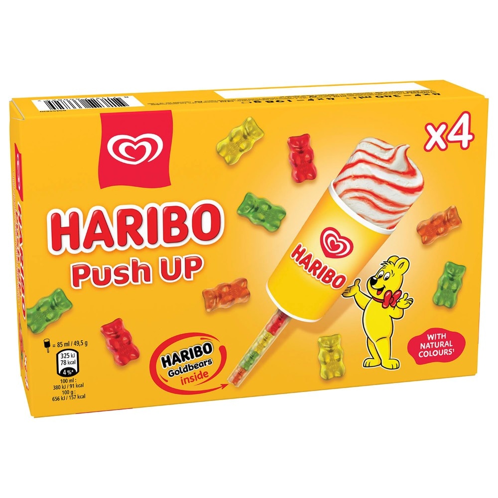 Haribo Push Up sladoled 340 ml Akcija v trgovini Tuš