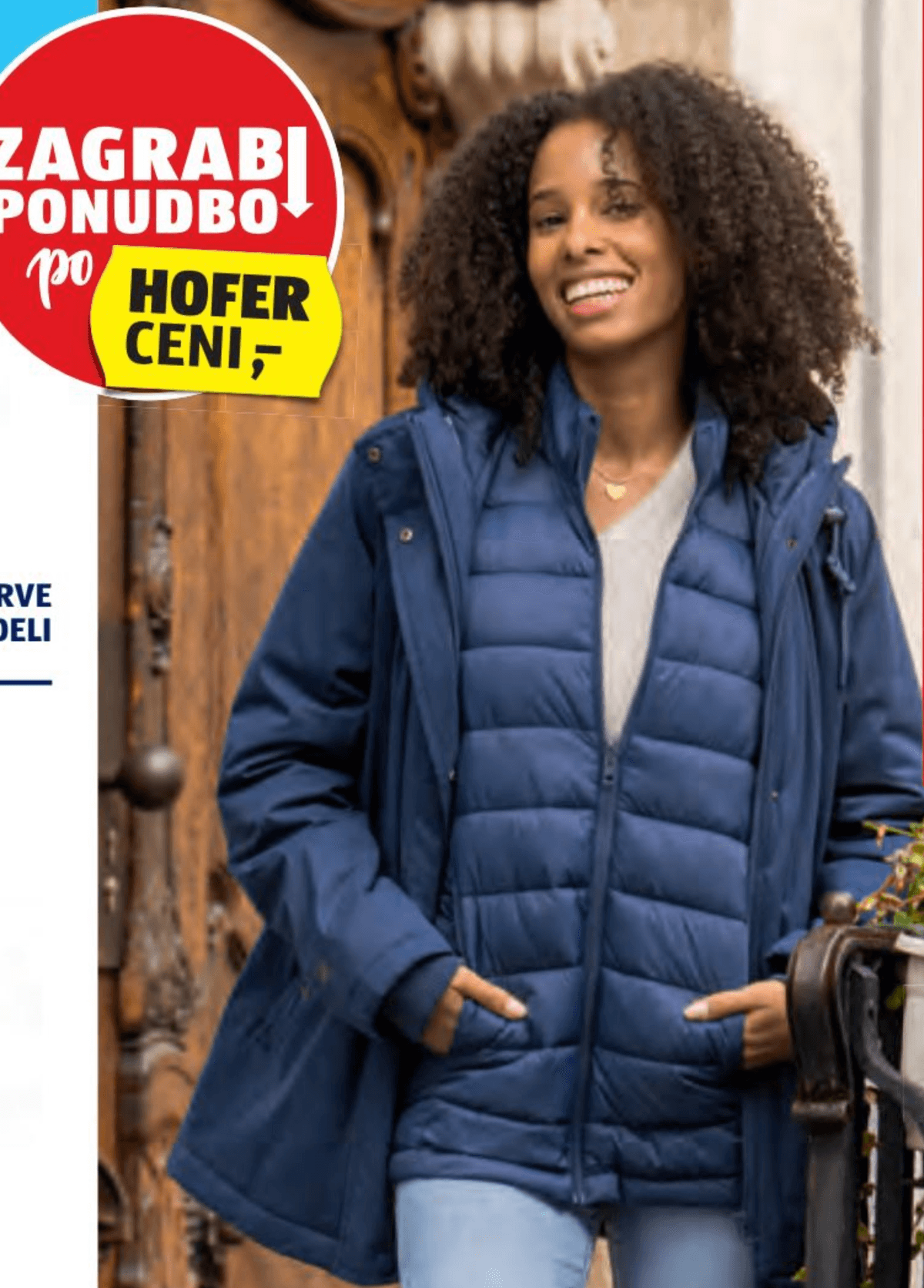 Ženska parka 3v1 UP 2 FASHION WOMEN - Akcija v trgovini Hofer