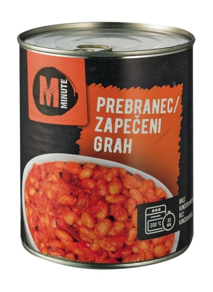 Prebranec Minute 840 g - Akcija v trgovini Mercator