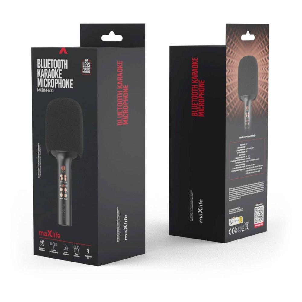 Mikrofon z Bluetooth zvočnikom MXBM-600 maXlife - Akcija v trgovini Baby Center
