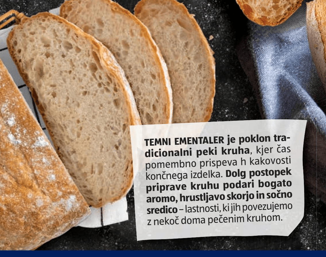 Temni Ementaler 400 g Akcija v trgovini Hofer