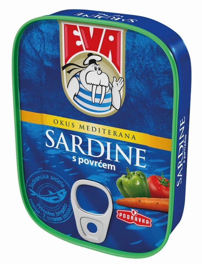 Konzervirane ribe Eva - Akcija v trgovini Tuš