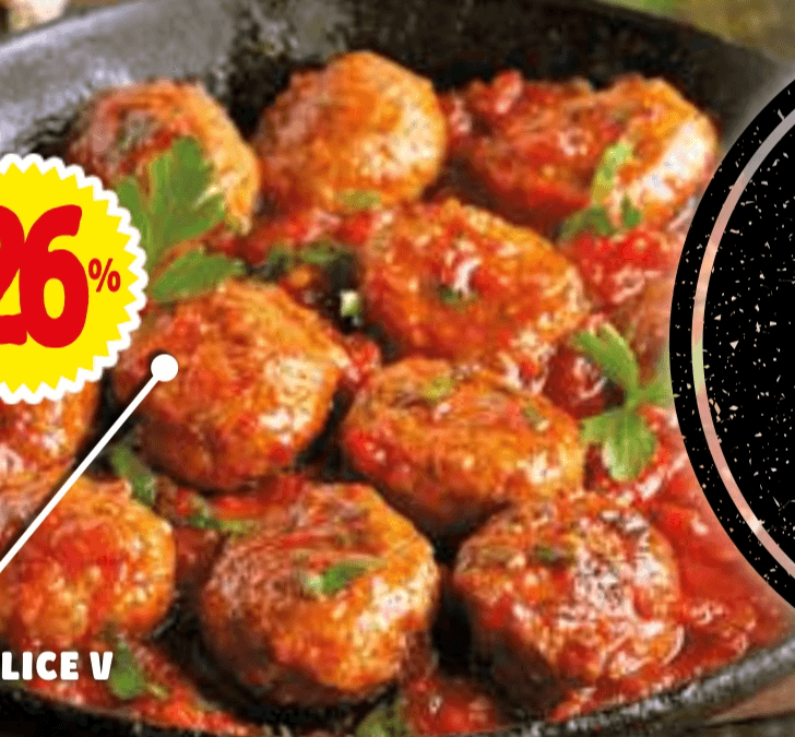 Mesne kroglice - Akcija v trgovini E.Leclerc