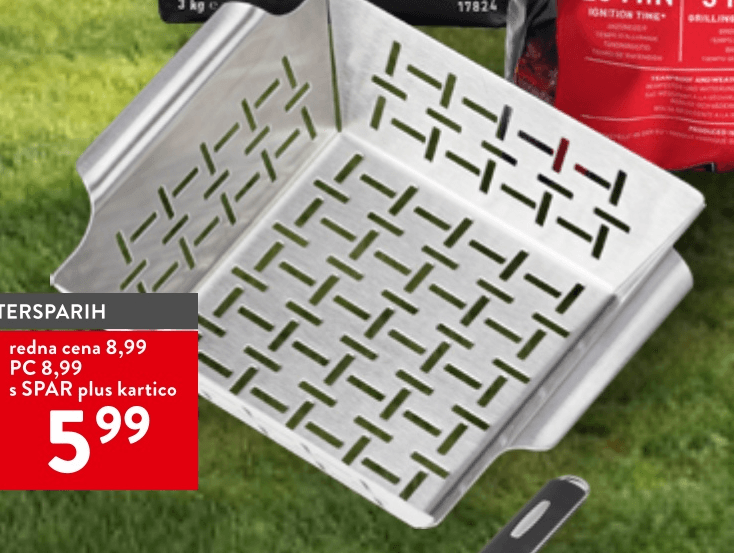 Košara za zelenjavo - Akcija v trgovini Spar