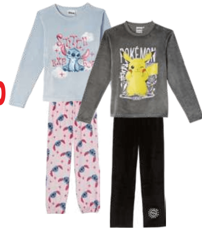 Deška ali dekliška pižama - Akcija v trgovini E.Leclerc