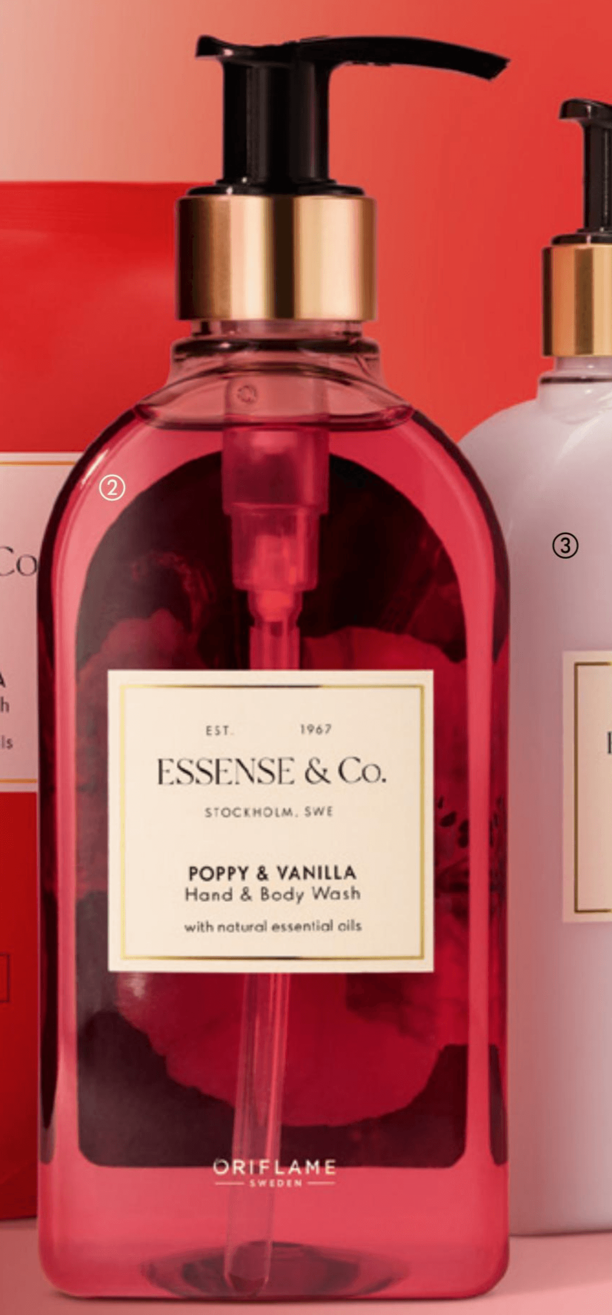 Essense&Co. tekoče milo za roke in telo z makom in vanilijo 300 ml - Akcija v trgovini Oriflame