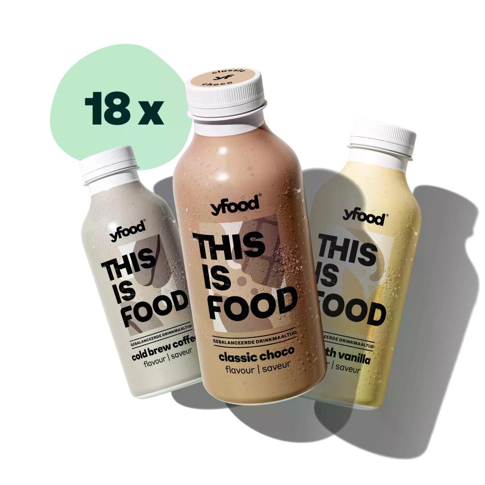 YFOOD napitek jagodičevje 500 ml - Akcija v trgovini Kompas Shop