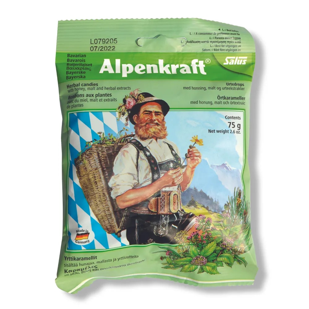 Floradix Alpenkraft zeliščni bonboni 75 g Salus Akcija v trgovini E.Leclerc