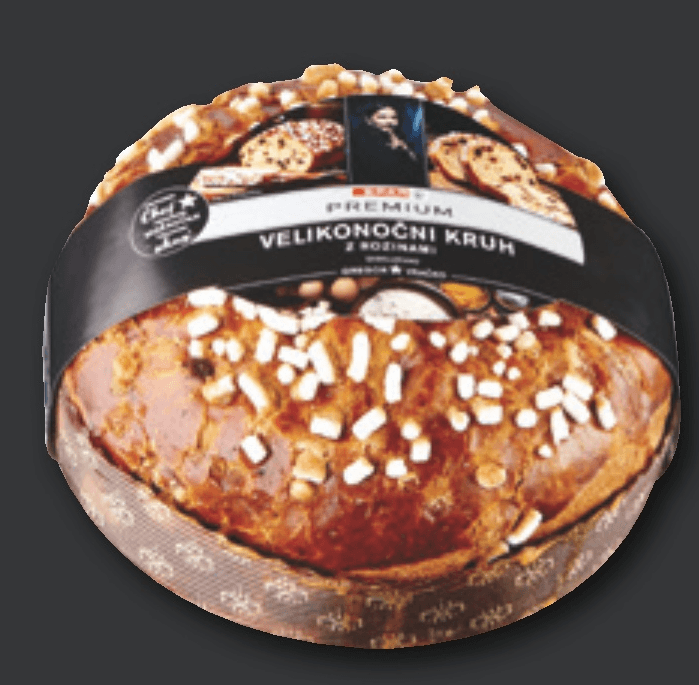 Velikonočni kruh z rozinami 500 g SPAR PREMIUM - Akcija v trgovini Spar
