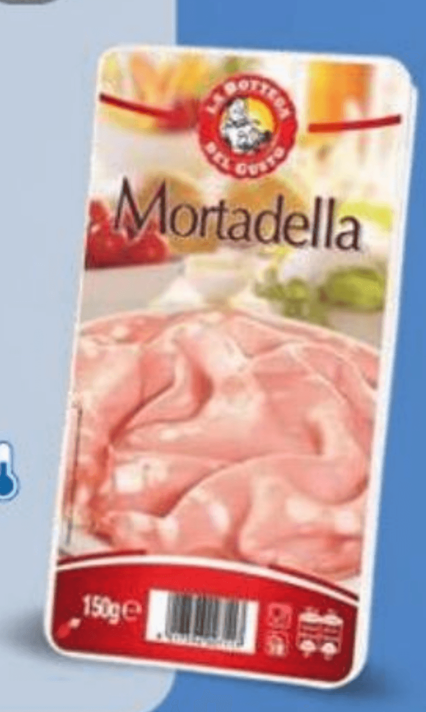 MORTADELA, REZINE 150 g Bottega del Gusto - Akcija v trgovini Eurospin