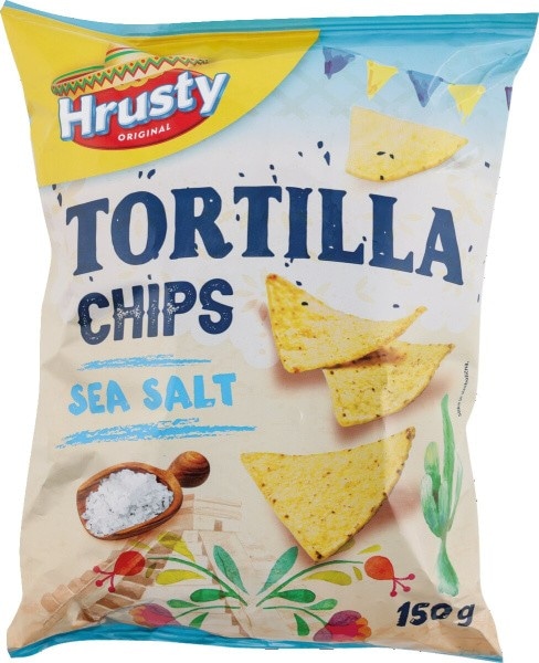 Čips tortilja Hrusty 150 g - Akcija v trgovini Mercator