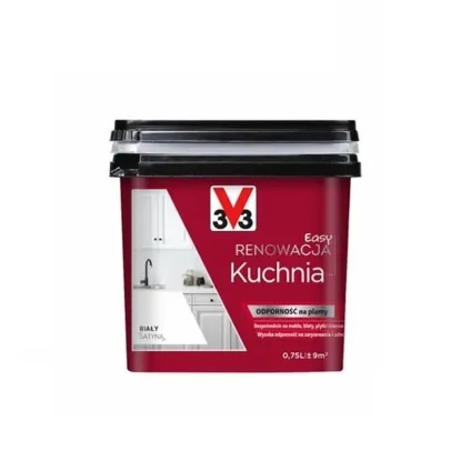 V33 Barva za renoviranje pohištva in ploščic v kuhinji 750 ml - Akcija v trgovini Obi