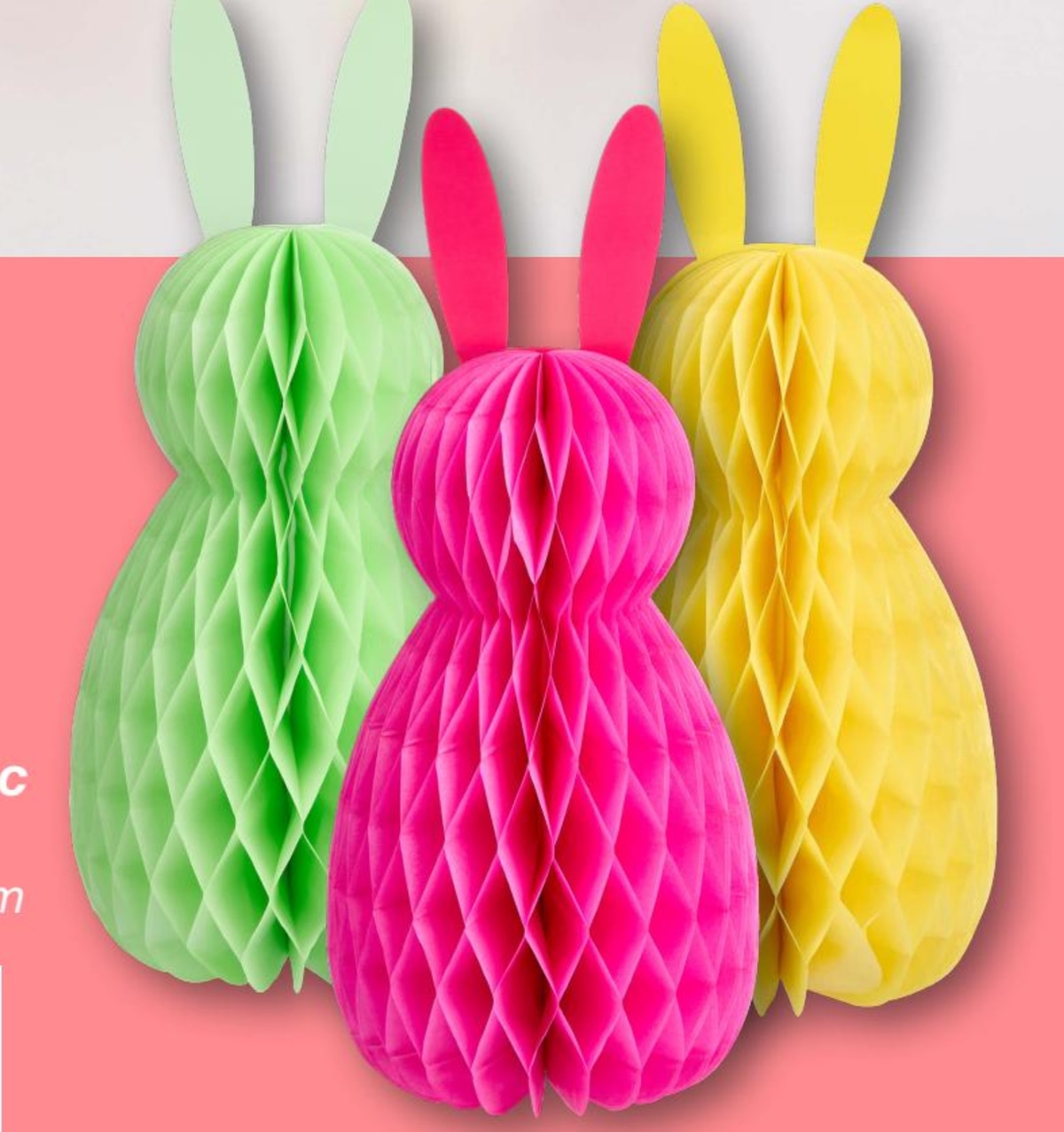 Papirnati zajec - Akcija v trgovini Kik