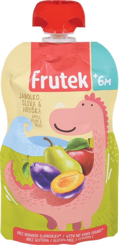 FRUTEK Pouch otroška sadna kaša 100 g - Akcija v trgovini Mueller
