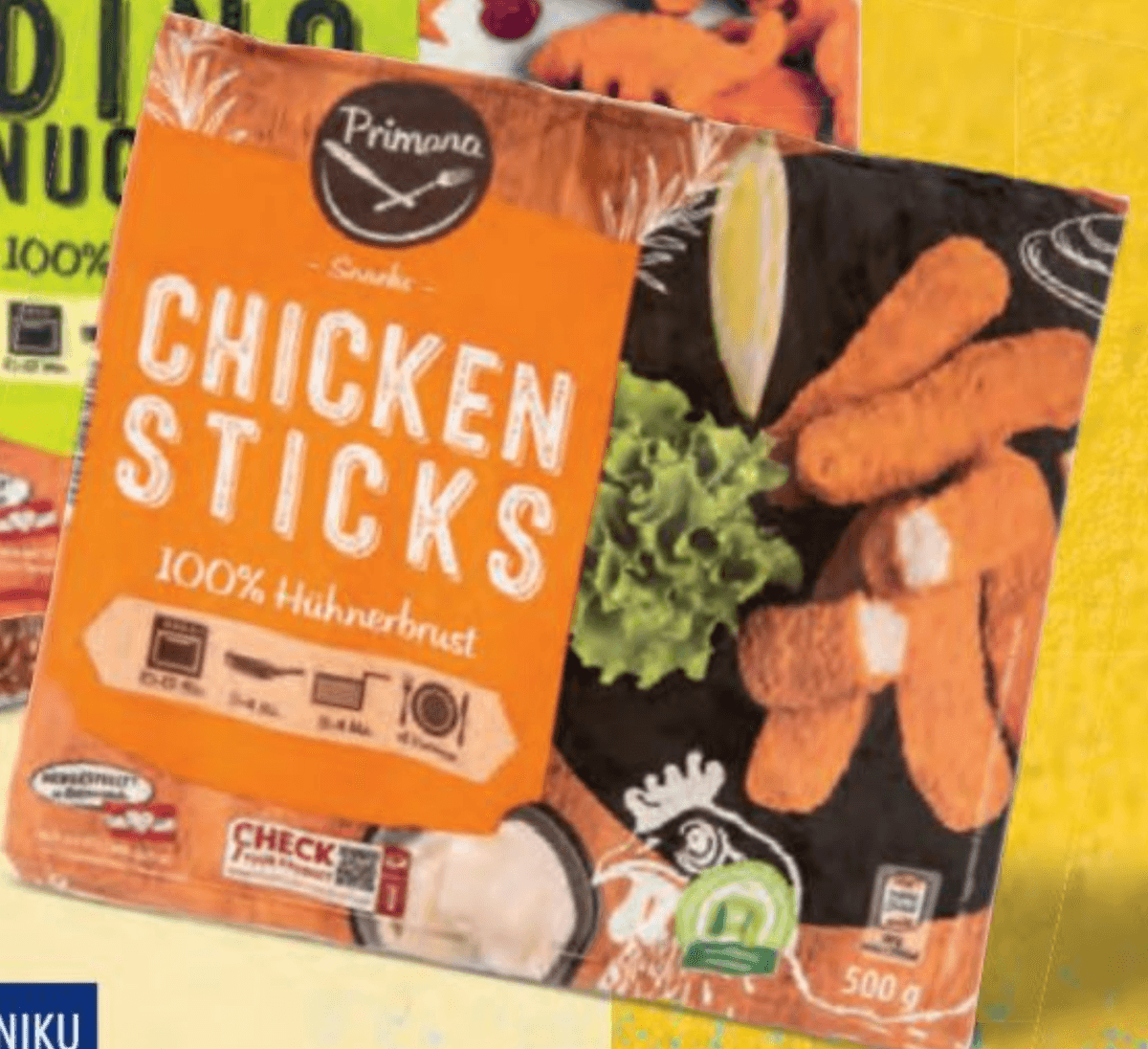 Piščančji medaljoni 500 g Primana - Akcija v trgovini Hofer