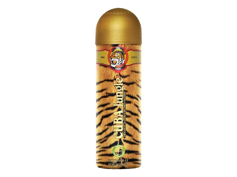 Cuba Ženski deodorant Cuba Tiger 200 ml - Akcija v trgovini Lidl