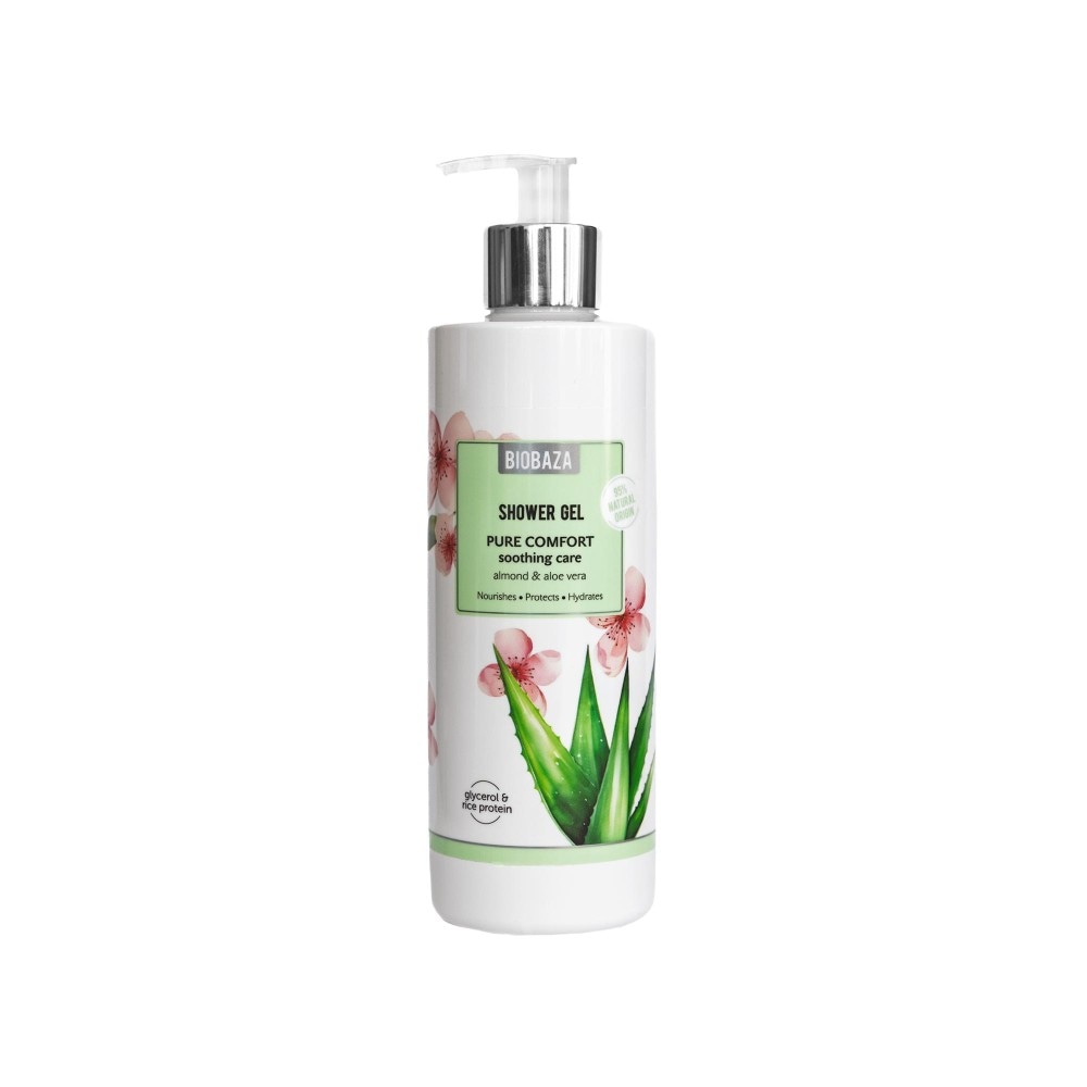 Biobaza Pure Comfort gel za prhanje 400 ml Akcija v trgovini Dm