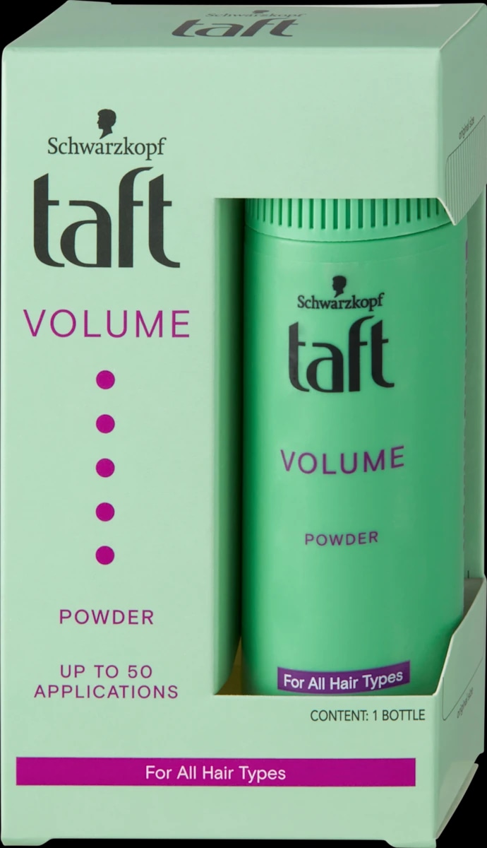Schwarzkopf Taft puder za večji volumen las 10 g - Akcija v trgovini Dm