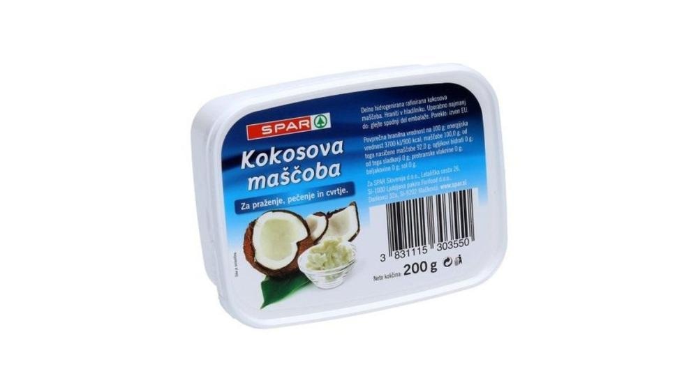 Kokosova maščoba 200 g SPAR - Akcija v trgovini Spar