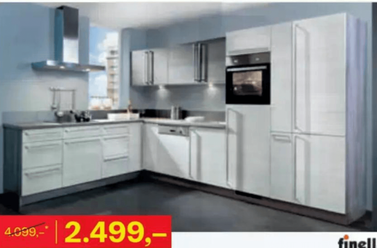 Kuhinja finella - Akcija v trgovini Rutar