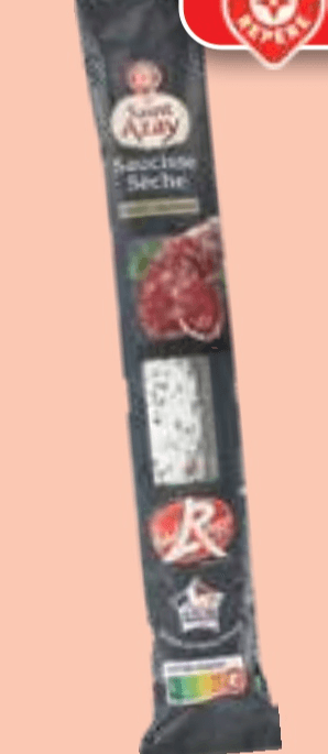 Suha salama Saint Azay Label Rouge 250 g - Akcija v trgovini E.Leclerc